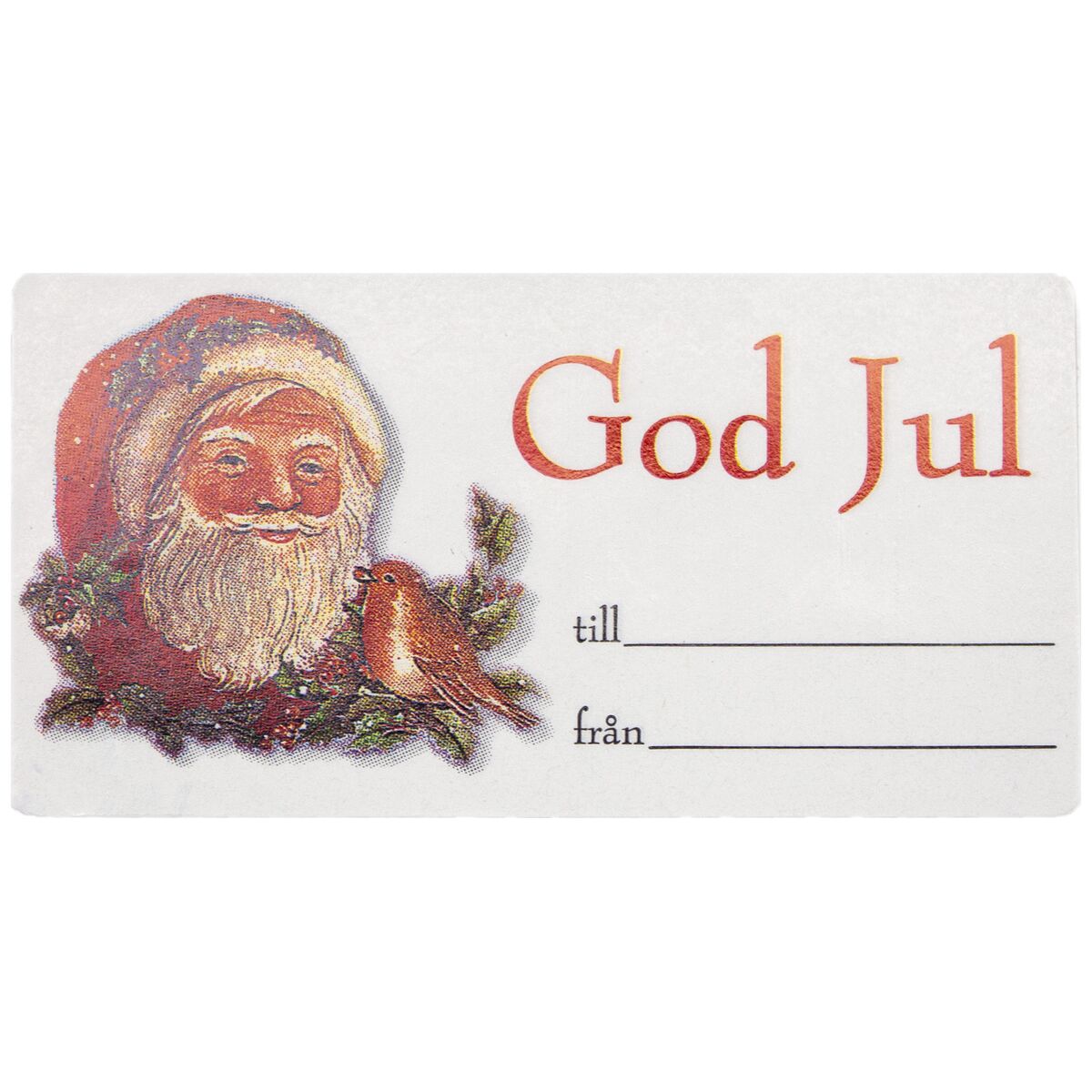 Gift tag Christmas